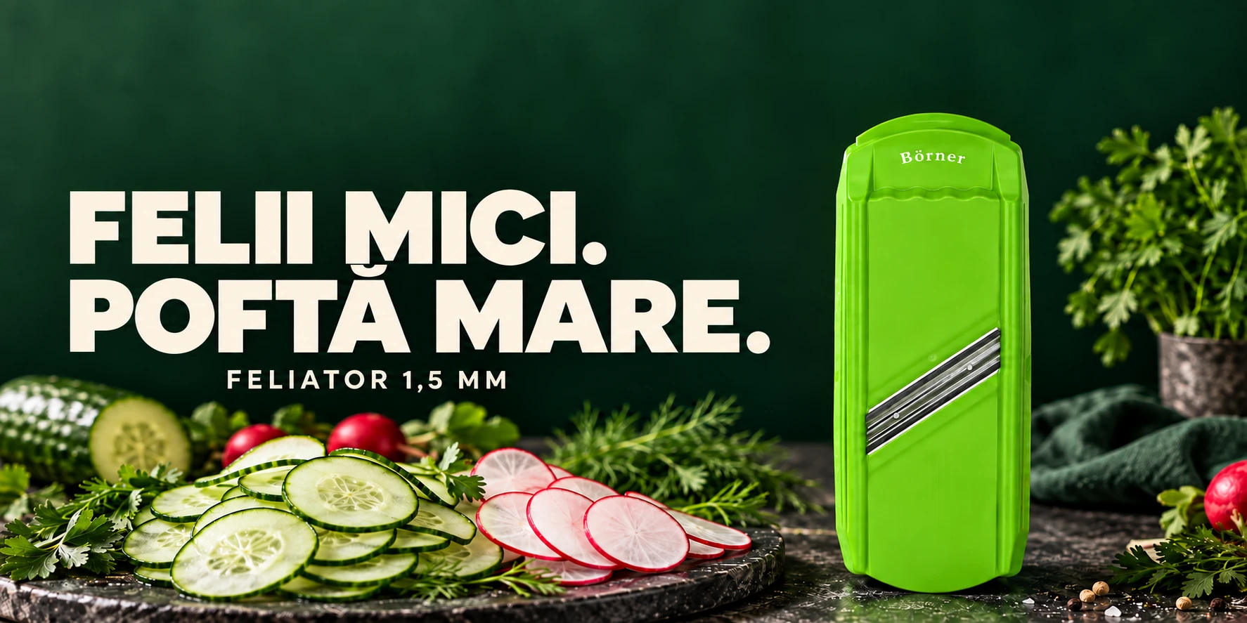 Feliator 1,5 mm · Gust și inspirație